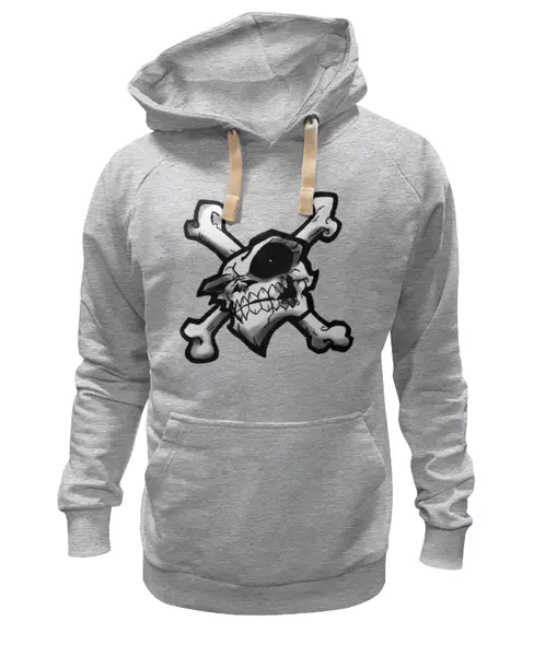 Заказать премиальную одежду в Москве. Толстовка Wearcraft Premium унисекс Skull Art от Leichenwagen - готовые дизайны и нанесение принтов.