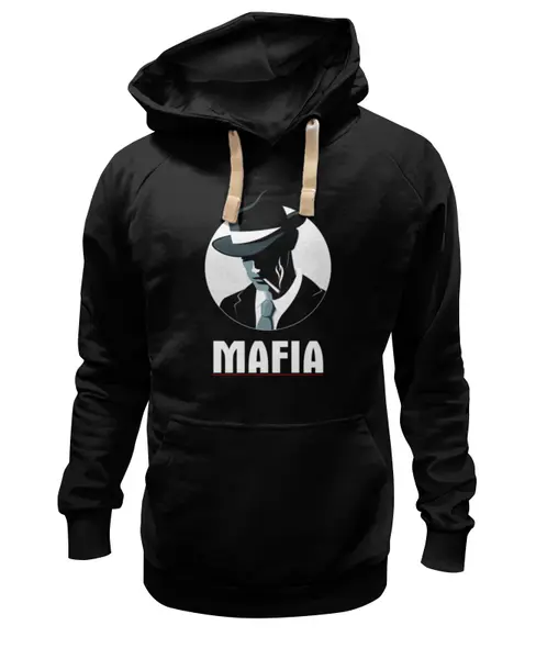 Заказать премиальную одежду в Москве. Толстовка Wearcraft Premium унисекс Мафия Томми Анджело от Павел Павел - готовые дизайны и нанесение принтов.