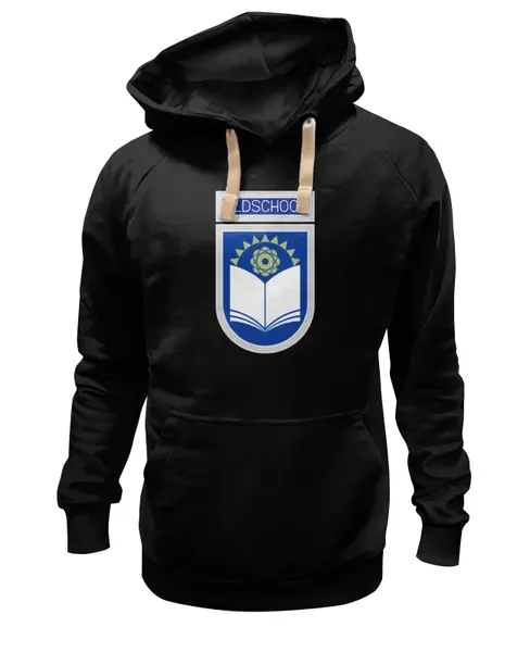 Заказать премиальную одежду в Москве. Толстовка Wearcraft Premium унисекс Oldschool от gopotol - готовые дизайны и нанесение принтов.