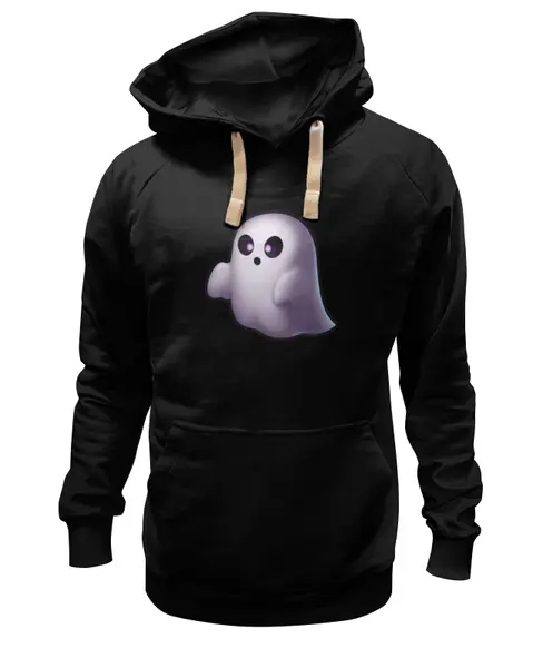 Заказать премиальную одежду в Москве. Толстовка Wearcraft Premium унисекс Ghost от rinkusu - готовые дизайны и нанесение принтов.
