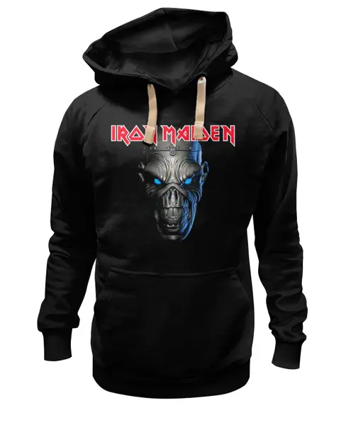 Заказать премиальную одежду в Москве. Толстовка Wearcraft Premium унисекс Iron Maiden Band от Leichenwagen - готовые дизайны и нанесение принтов.