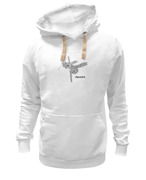 Заказать премиальную одежду в Москве. Толстовка Wearcraft Premium унисекс Руки с беримбау от Maria Sabotage - готовые дизайны и нанесение принтов.