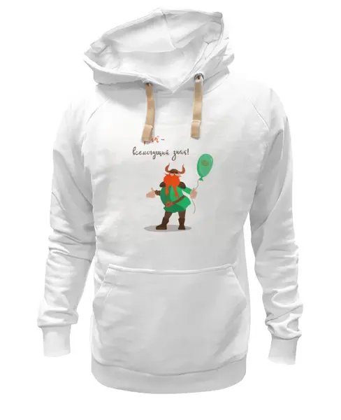 Заказать премиальную одежду в Москве. Толстовка Wearcraft Premium унисекс Викинг. Подарок для Рака. от antoninayakhina  - готовые дизайны и нанесение принтов.