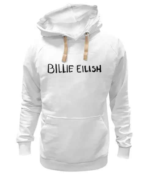 Заказать премиальную одежду в Москве. Толстовка Wearcraft Premium унисекс Billie Eilish от DESIGNER   - готовые дизайны и нанесение принтов.