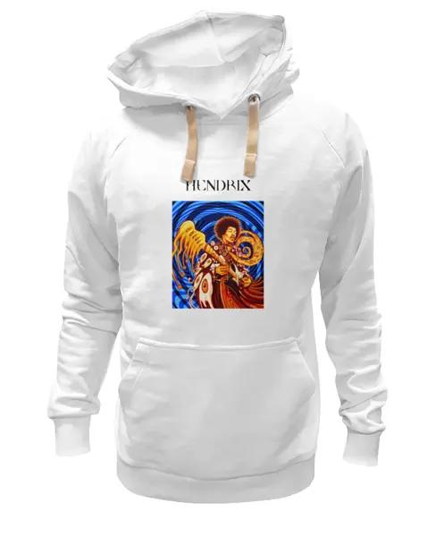 Заказать премиальную одежду в Москве. Толстовка Wearcraft Premium унисекс "Jimi Hendrix" от Fedor - готовые дизайны и нанесение принтов.