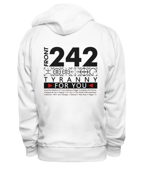 Заказать премиальную одежду в Москве. Толстовка Wearcraft Premium унисекс Front 242. Tyranny For You от OEX design - готовые дизайны и нанесение принтов.
