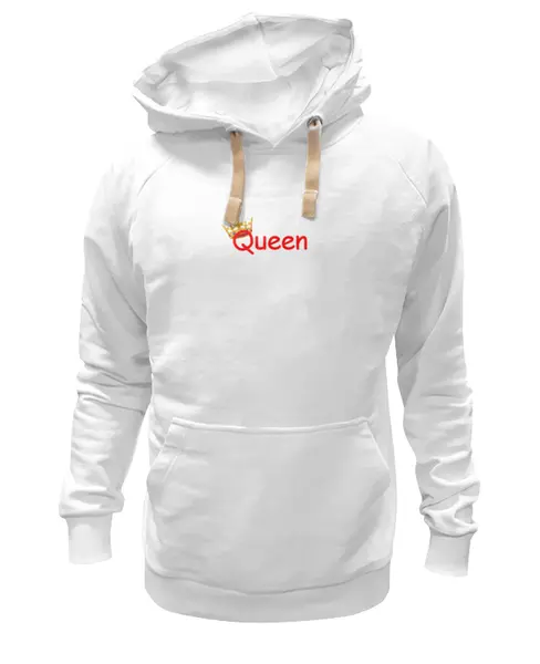 Заказать премиальную одежду в Москве. Толстовка Wearcraft Premium унисекс Queen от dosiks97 - готовые дизайны и нанесение принтов.