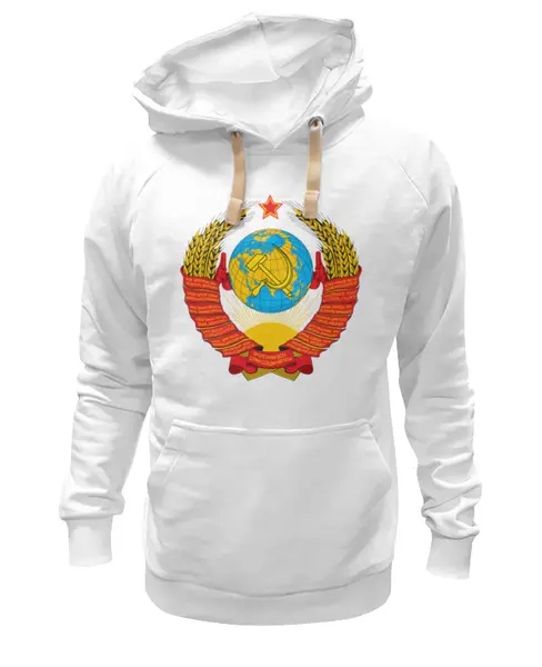 Заказать премиальную одежду в Москве. Толстовка Wearcraft Premium унисекс СССР. от queen  - готовые дизайны и нанесение принтов.