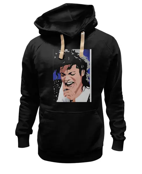 Заказать премиальную одежду в Москве. Толстовка Wearcraft Premium унисекс Michael Jackson  от KinoArt - готовые дизайны и нанесение принтов.