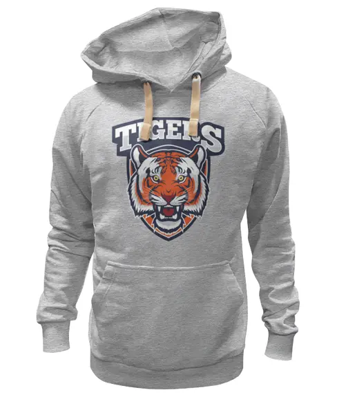 Заказать премиальную одежду в Москве. Толстовка Wearcraft Premium унисекс Tigers от Елена Елена - готовые дизайны и нанесение принтов.