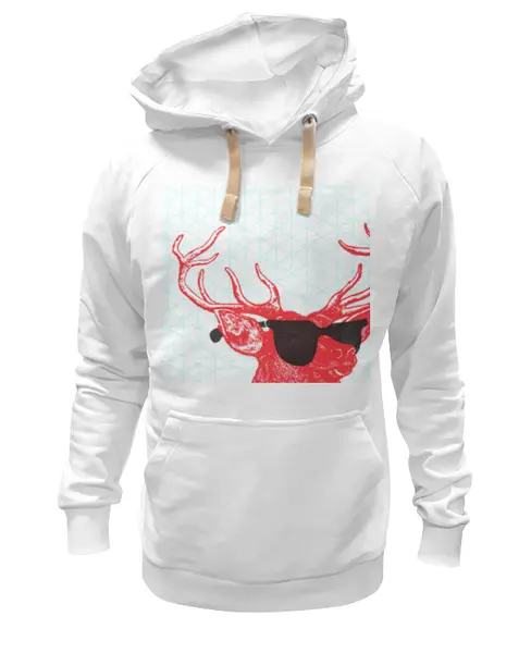 Заказать премиальную одежду в Москве. Толстовка Wearcraft Premium унисекс Deer от хэлен - готовые дизайны и нанесение принтов.