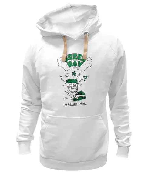 Заказать премиальную одежду в Москве. Толстовка Wearcraft Premium унисекс Green Day от geekbox - готовые дизайны и нанесение принтов.