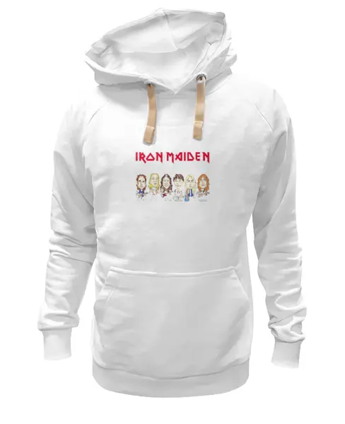 Заказать премиальную одежду в Москве. Толстовка Wearcraft Premium унисекс "Iron maiden" от Fedor - готовые дизайны и нанесение принтов.
