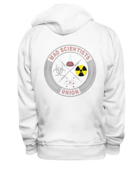 Заказать премиальную одежду в Москве. Толстовка Wearcraft Premium унисекс Mad scientists union от Andy Quarry - готовые дизайны и нанесение принтов.