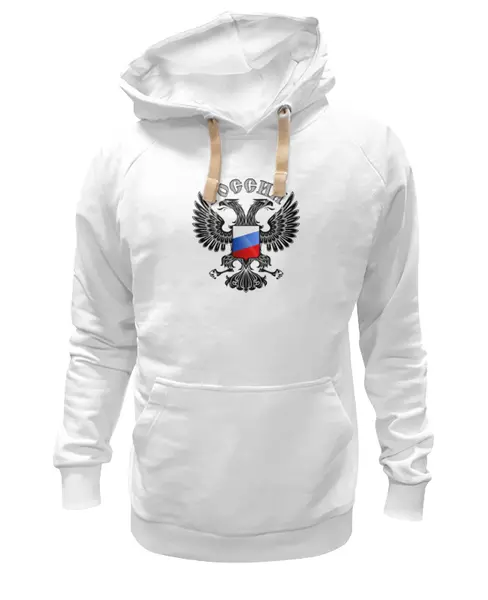Заказать толстовку в Москве. Толстовка Wearcraft Premium унисекс Россия от gopotol - готовые дизайны и нанесение принтов.