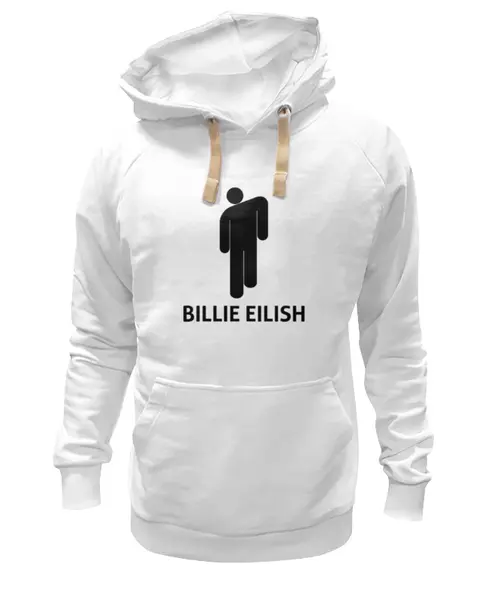 Заказать премиальную одежду в Москве. Толстовка Wearcraft Premium унисекс Billie Eilish от DESIGNER   - готовые дизайны и нанесение принтов.