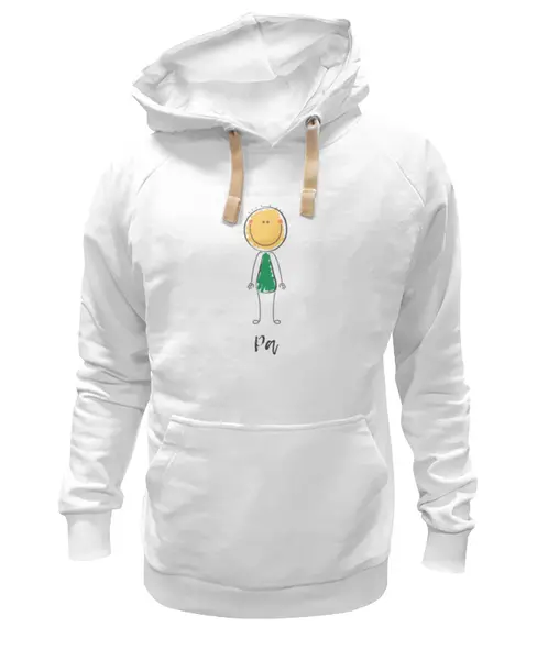 Заказать премиальную одежду в Москве. Толстовка Wearcraft Premium унисекс Pa's shirt от Maks Lange - готовые дизайны и нанесение принтов.