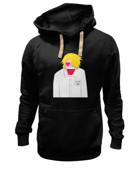 Заказать премиальную одежду в Москве. Толстовка Wearcraft Premium унисекс Санджи от Y L - готовые дизайны и нанесение принтов.