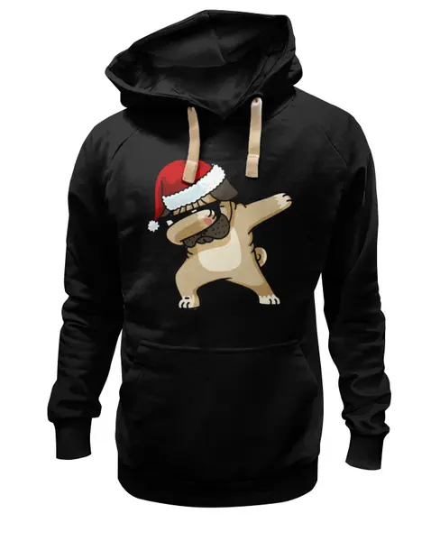 Заказать премиальную одежду в Москве. Толстовка Wearcraft Premium унисекс Dabbing Dog от skynatural - готовые дизайны и нанесение принтов.