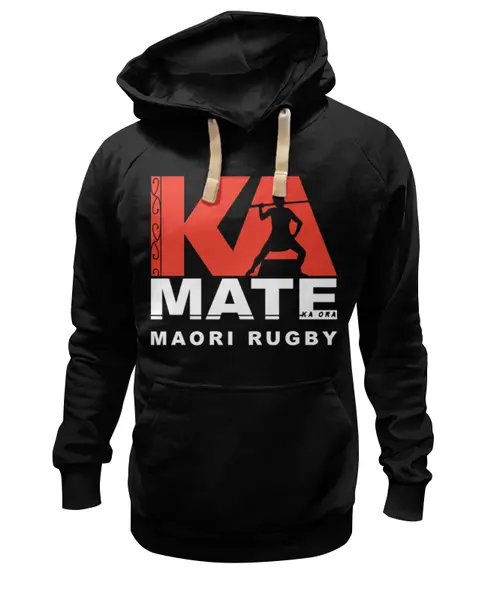 Заказать толстовку в Москве. Толстовка Wearcraft Premium унисекс Maori Rugby от rugby - готовые дизайны и нанесение принтов.
