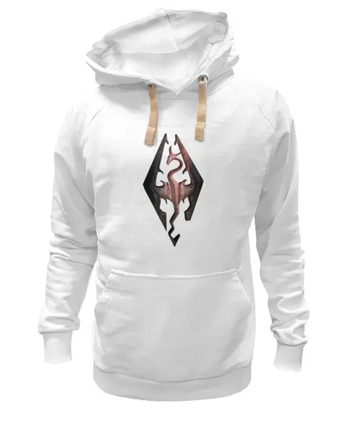Заказать премиальную одежду в Москве. Толстовка Wearcraft Premium унисекс Скайрим от GeekFox  - готовые дизайны и нанесение принтов.