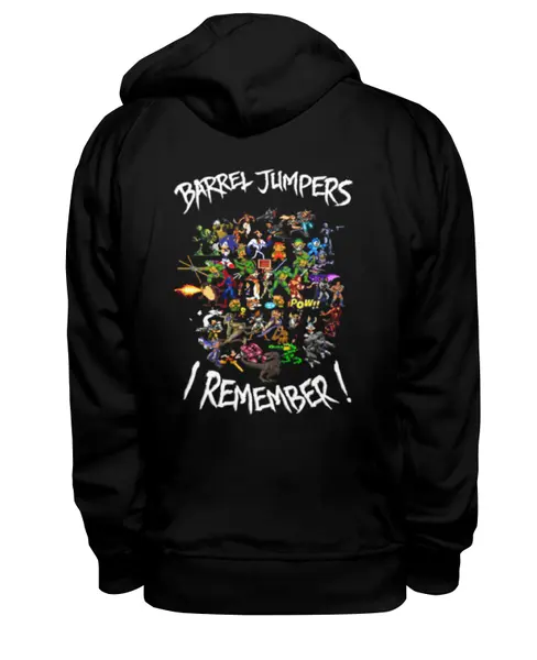 Заказать премиальную одежду в Москве. Толстовка Wearcraft Premium унисекс Barrel Jumpers. I Remember! от BJ Shop - готовые дизайны и нанесение принтов.