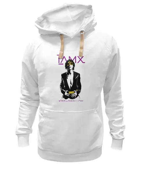 Заказать премиальную одежду в Москве. Толстовка Wearcraft Premium унисекс IAMX / Kiss And Swallow от OEX design - готовые дизайны и нанесение принтов.