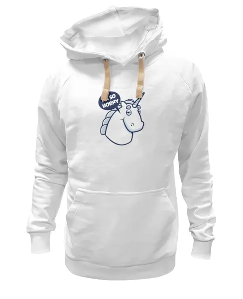 Заказать премиальную одежду в Москве. Толстовка Wearcraft Premium унисекс Единорог (unicorn) от originals - готовые дизайны и нанесение принтов.