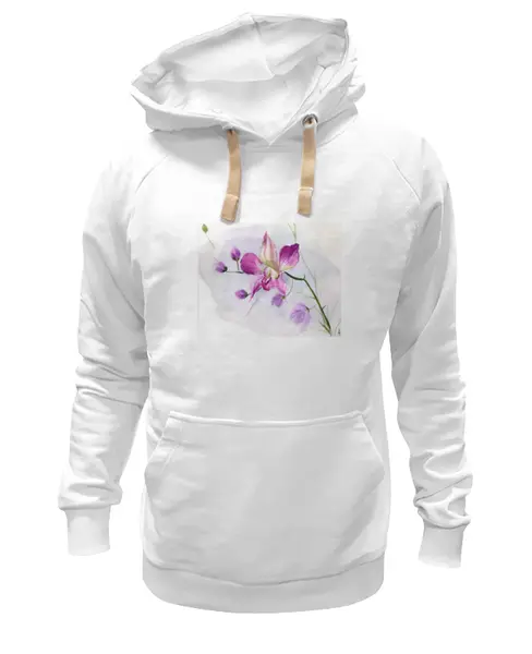Заказать толстовку в Москве. Толстовка Wearcraft Premium унисекс Розовая орхидея от vnovi - готовые дизайны и нанесение принтов.