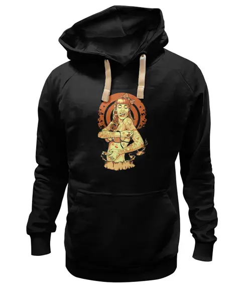 Заказать премиальную одежду в Москве. Толстовка Wearcraft Premium унисекс Вся в тату от denis01001 - готовые дизайны и нанесение принтов.