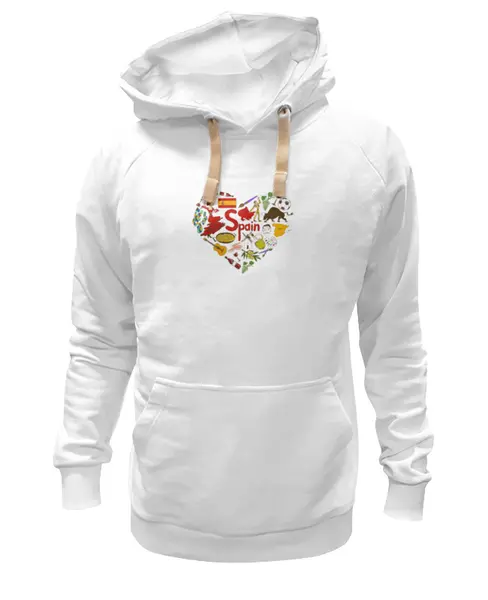 Заказать премиальную одежду в Москве. Толстовка Wearcraft Premium унисекс Испания от Виктор Гришин - готовые дизайны и нанесение принтов.