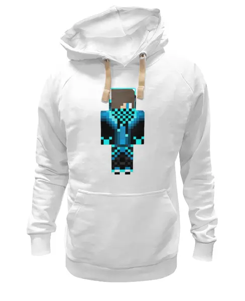 Заказать толстовку в Москве. Толстовка Wearcraft Premium унисекс minecraft от printioo - готовые дизайны и нанесение принтов.