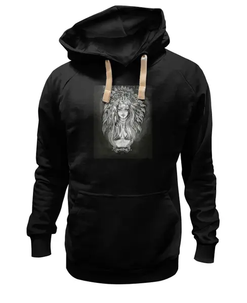Заказать премиальную одежду в Москве. Толстовка Wearcraft Premium унисекс Wild by DevilDoll от thinkingaboutbmw@mail.ru - готовые дизайны и нанесение принтов.