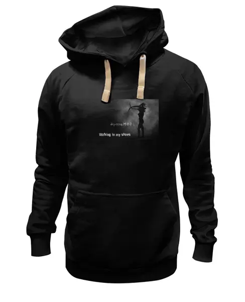 Заказать премиальную одежду в Москве. Толстовка Wearcraft Premium унисекс Walking in My Shoes от Fedor - готовые дизайны и нанесение принтов.