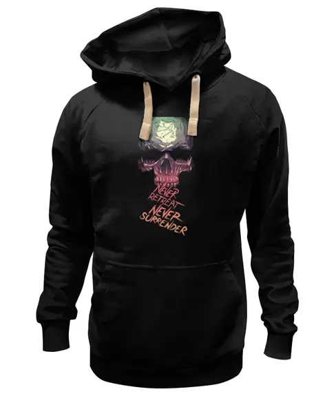 Заказать премиальную одежду в Москве. Толстовка Wearcraft Premium унисекс Skull - 3 от Vladec11 - готовые дизайны и нанесение принтов.