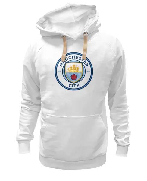 Заказать премиальную одежду в Москве. Толстовка Wearcraft Premium унисекс Manchester City от Polilog - готовые дизайны и нанесение принтов.