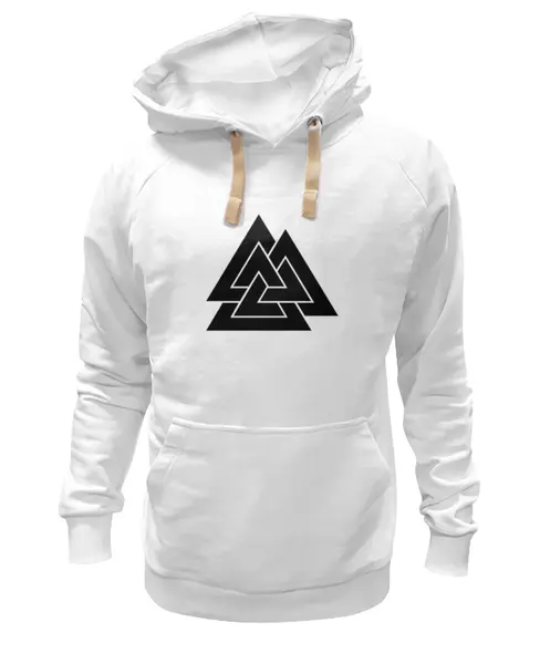 Заказать премиальную одежду в Москве. Толстовка Wearcraft Premium унисекс Руна Викингов от aleks_say - готовые дизайны и нанесение принтов.