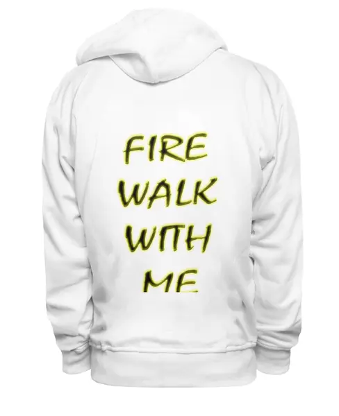 Заказать премиальную одежду в Москве. Толстовка Wearcraft Premium унисекс Fire Walk With Me от lixta - готовые дизайны и нанесение принтов.