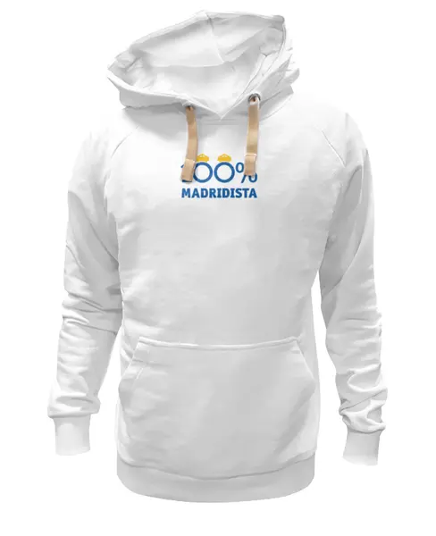 Заказать премиальную одежду в Москве. Толстовка Wearcraft Premium унисекс 100% Madridista от madridistastore - готовые дизайны и нанесение принтов.