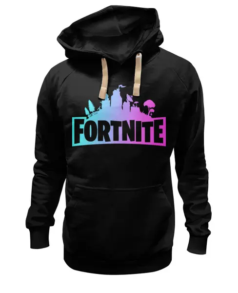 Заказать премиальную одежду в Москве. Толстовка Wearcraft Premium унисекс FORTNITE от geekbox - готовые дизайны и нанесение принтов.