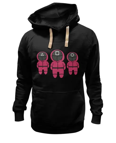 Заказать премиальную одежду в Москве. Толстовка Wearcraft Premium унисекс игра в кальмара  от cherdantcev - готовые дизайны и нанесение принтов.