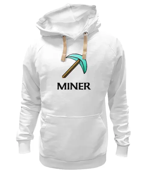 Заказать премиальную одежду в Москве. Толстовка Wearcraft Premium унисекс От канала Miner от miner - готовые дизайны и нанесение принтов.