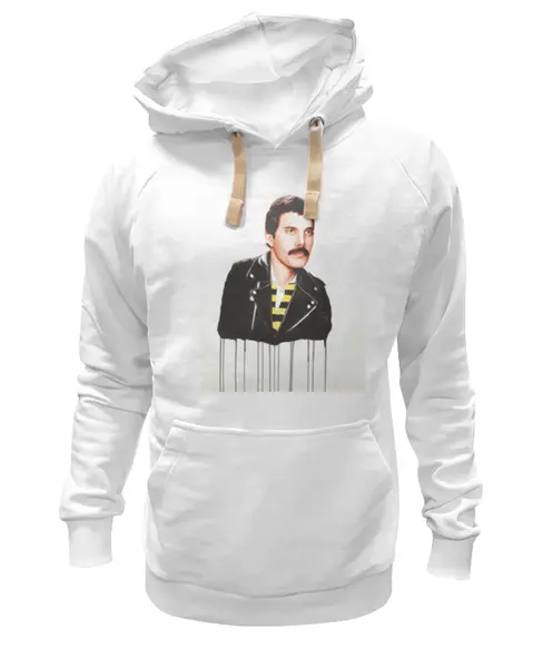 Заказать премиальную одежду в Москве. Толстовка Wearcraft Premium унисекс Freddie Mercury от cherdantcev - готовые дизайны и нанесение принтов.