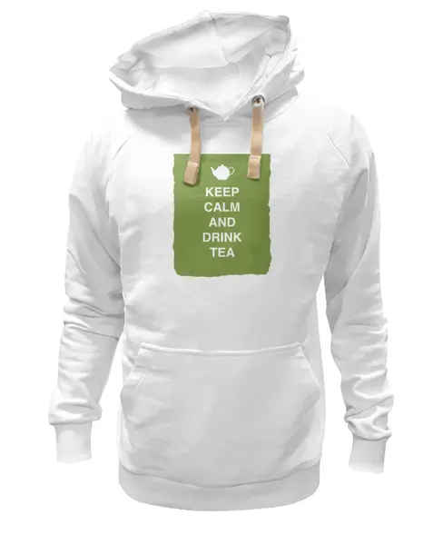 Заказать толстовку в Москве. Толстовка Wearcraft Premium унисекс Keep calm and drink tea от zen4@bk.ru - готовые дизайны и нанесение принтов.