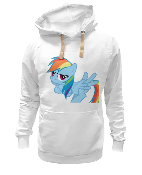 Заказать толстовку в Москве. Толстовка Wearcraft Premium унисекс My Little Pony friendship is magic от manhunt7 - готовые дизайны и нанесение принтов.