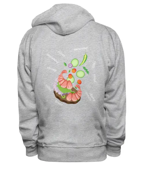 Заказать премиальную одежду в Москве. Толстовка Wearcraft Premium унисекс Приготовим? ;) от IrinkaArt  - готовые дизайны и нанесение принтов.