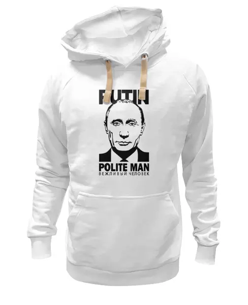 Заказать толстовку в Москве. Толстовка Wearcraft Premium унисекс Путин (Putin) от coolmag - готовые дизайны и нанесение принтов.