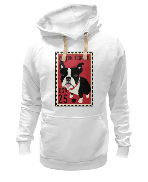 Заказать толстовку в Москве. Толстовка Wearcraft Premium унисекс Boston Terrier от Pinky-Winky - готовые дизайны и нанесение принтов.