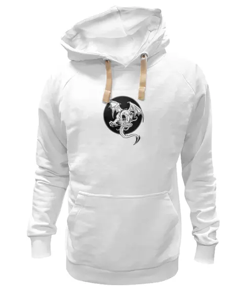 Заказать премиальную одежду в Москве. Толстовка Wearcraft Premium унисекс Дракон от Виктор Гришин - готовые дизайны и нанесение принтов.