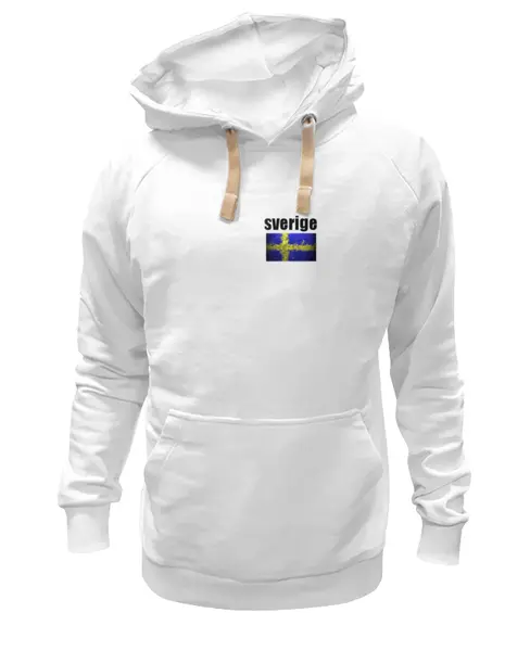Заказать премиальную одежду в Москве. Толстовка Wearcraft Premium унисекс Sverige от sergey48 - готовые дизайны и нанесение принтов.